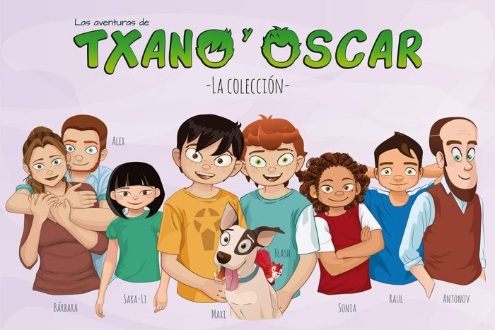 Un viaje por las aventuras de Txano y Oscar